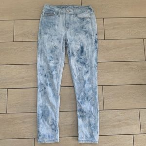 Tie-dye acid wash Calvin Klein Skinny Jeans
